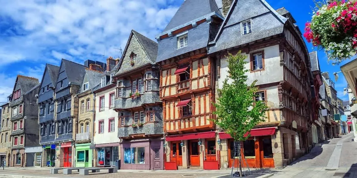 Terrasse Charme & Nature En Coeur De Lannion